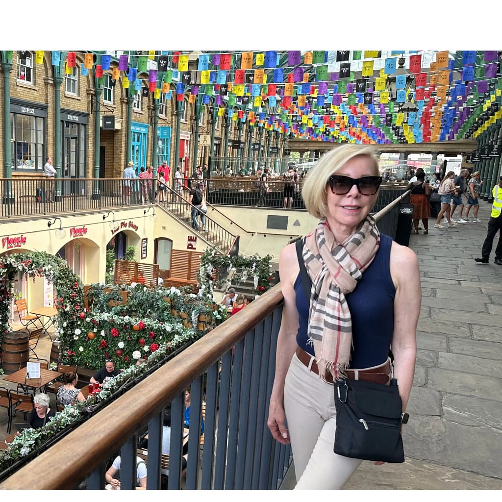 Inside Covent Gardens in London